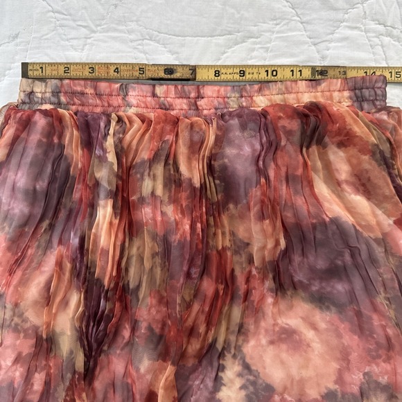 VTG Jonathan Martin Skirt SZ L Multi-color Floral Print Y2K 90s Friends Cottage - Picture 10 of 13